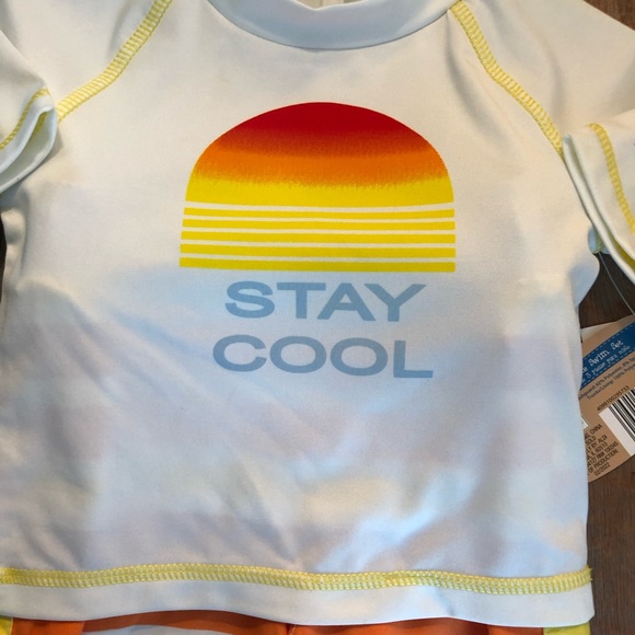 Swim suit boys 2 piece new with tags - Picture 2 of 2